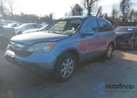 2008 Honda Cr-V Ex-L from USA, damaged, VIN 5J6RE48748L012514